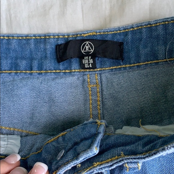 Light Denim Mini Skirt - Picture 2 of 5